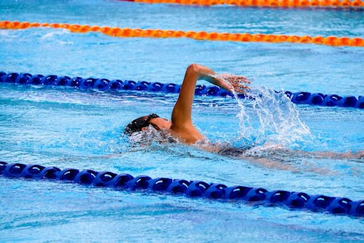 Swimming is a low-impact sport