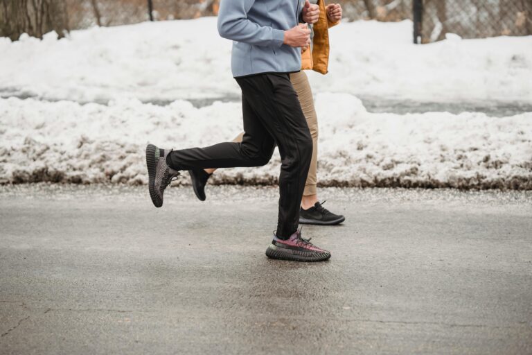 people running