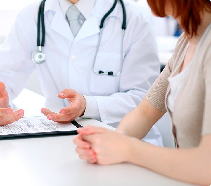 doctor providing a second opinion to a patient
